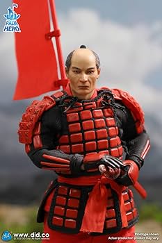 Amazon.co.jp: DID 1/12 戦国 サムライ 武士 赤.Ver 未開封 XJ80016A